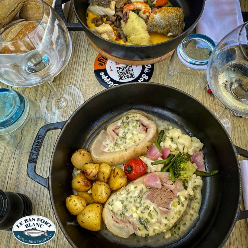 Le Restaurant - Le Bas Fort Blanc - Dieppe - Meilleur restaurant Dieppe